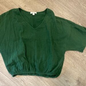 Suunday Green elastic top